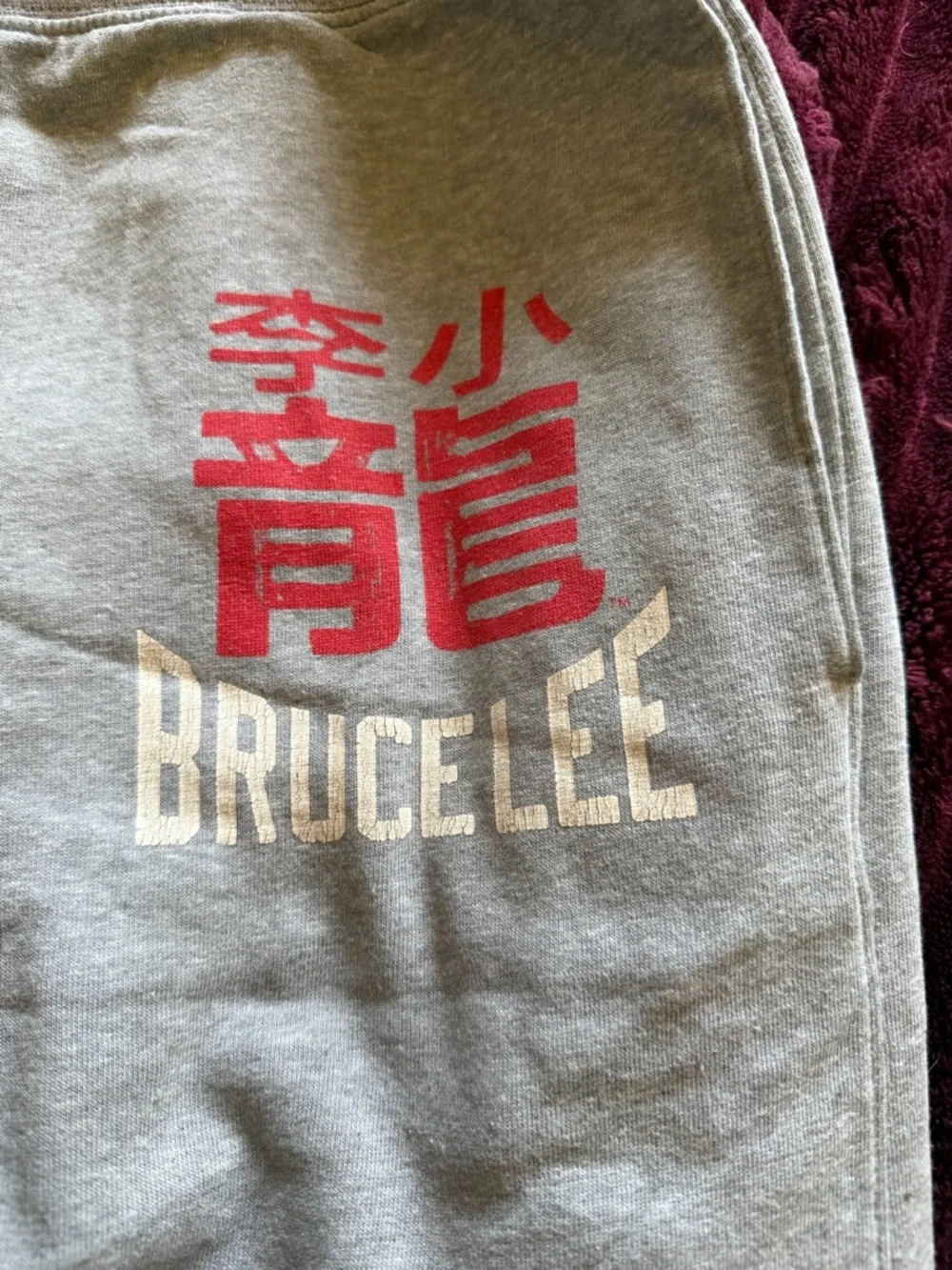 Limited edition Roots of Fighter Bruce Lee sweatpants Men’s S - Picture 2 of 5